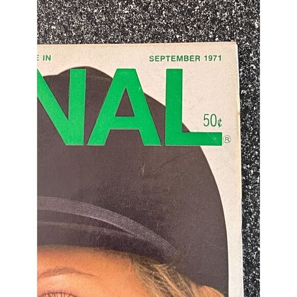 VTG Ladies' Home Journal Magazine September 1971 Jackie Onassis Kennedy Center - Picture 4 of 12